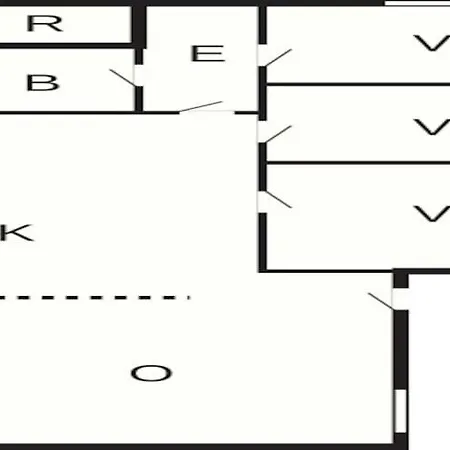 Дом отдыха 6 Person In Toftlund-by Traum Arrild